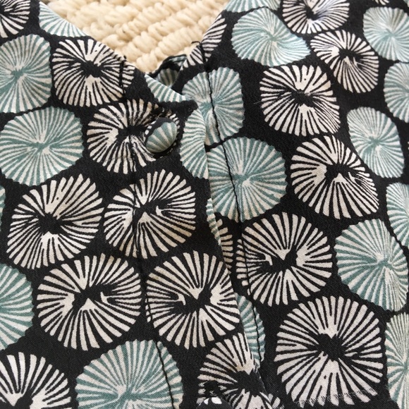 Urban Outfitters Ecote Blue Silk Print Sundress - Picture 4 of 5